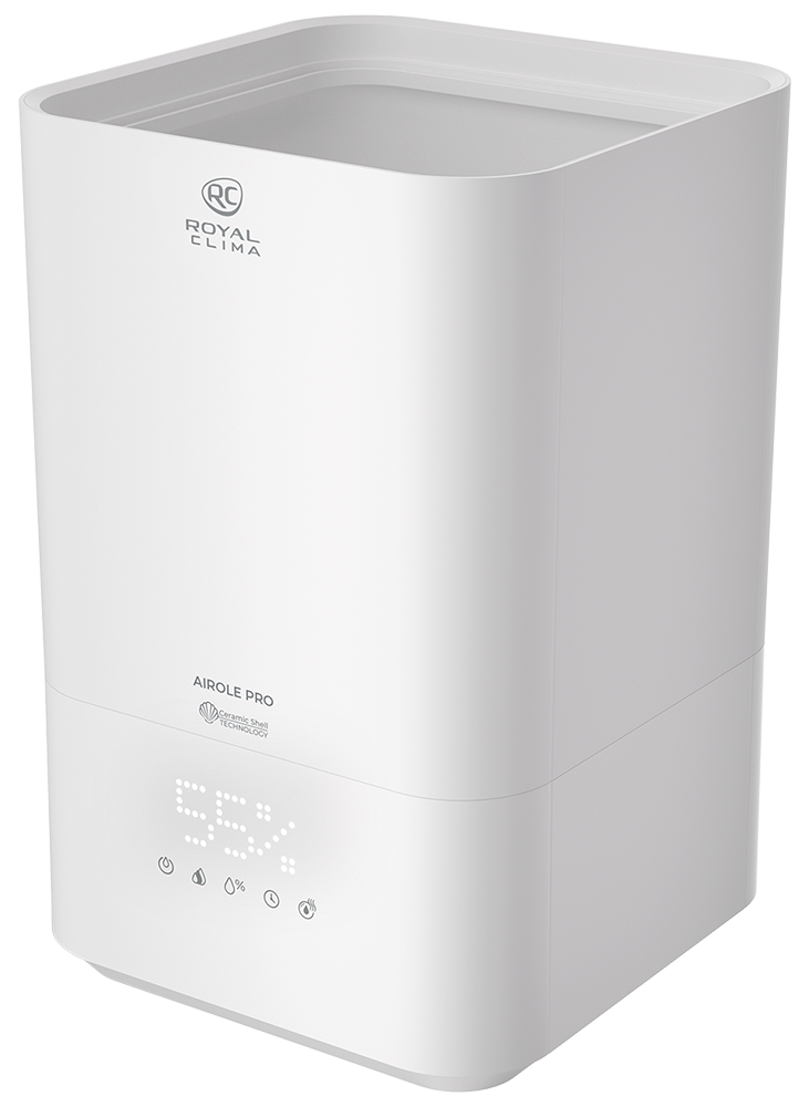 Ультразвуковой увлажнитель ROYAL CLIMA серии AIROLE Pro RUH-ARP400/5.0E-WT